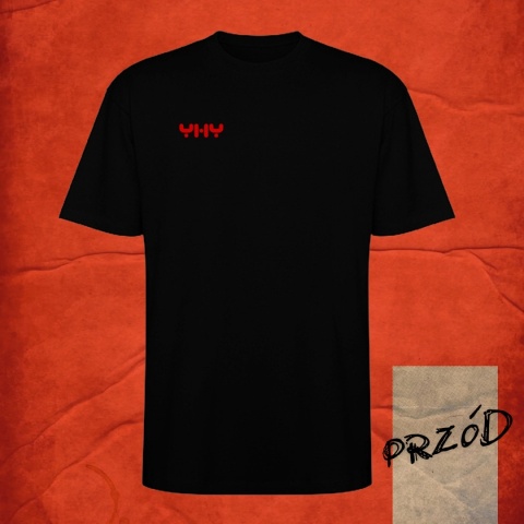 T-SHIRT YHY LOGO 3 BACK BLACK (PREORDER)