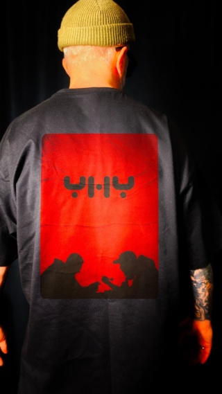 T-SHIRT YHY LOGO 3 BACK BLACK (PREORDER)