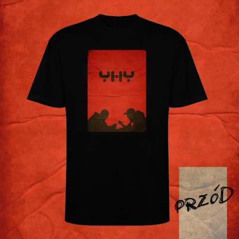T-SHIRT YHY LOGO 3 FRONT BLACK (PREORDER)