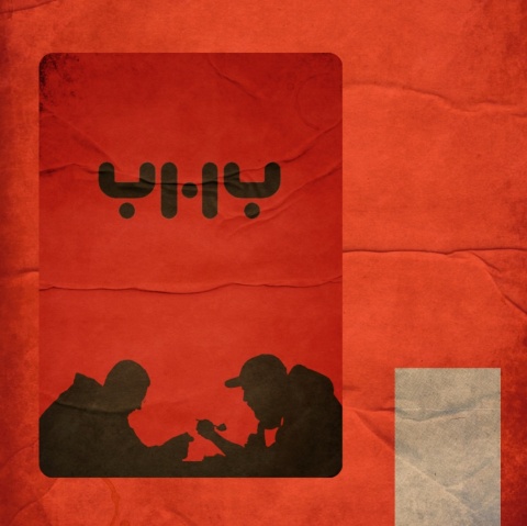 T-SHIRT YHY LOGO 3 FRONT BLACK (PREORDER)
